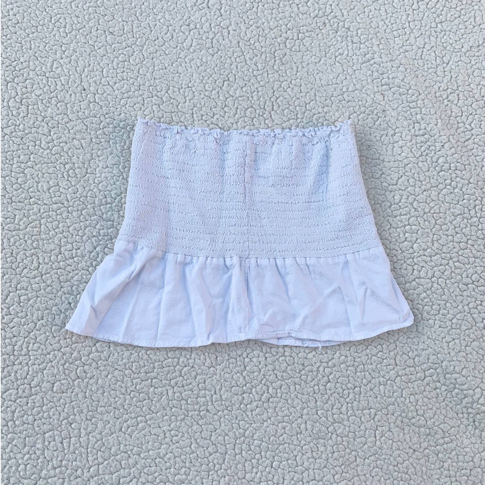 Brandy Melville Rare Marie White Tube Top - Picture 3 of 6